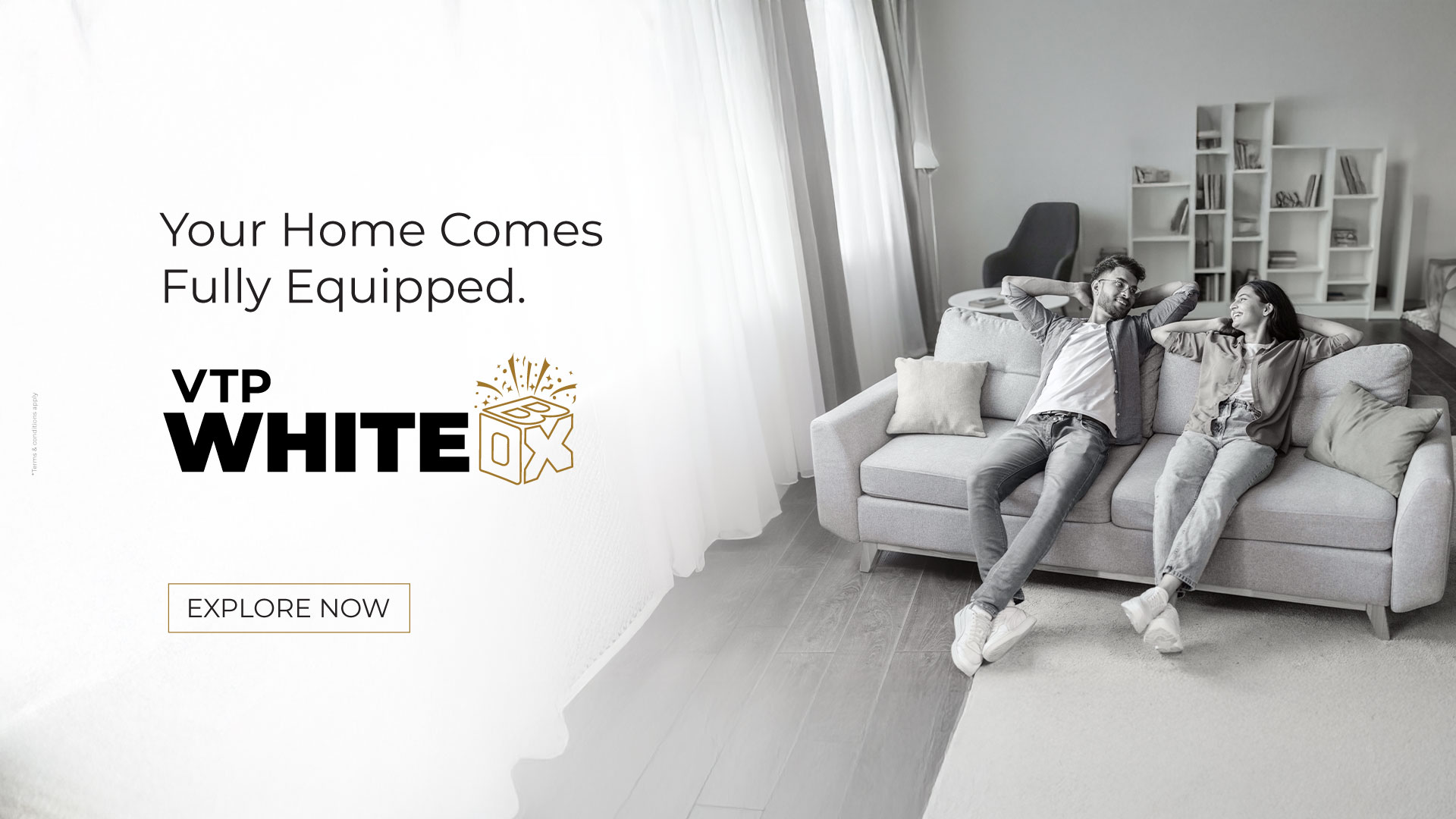 Explore VTP WhiteBox offer fully equipped homes by VTP Realty